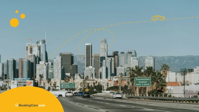 Skyline de Los Ángeles durante roadtrip Paraguay Mundial 2026 en California